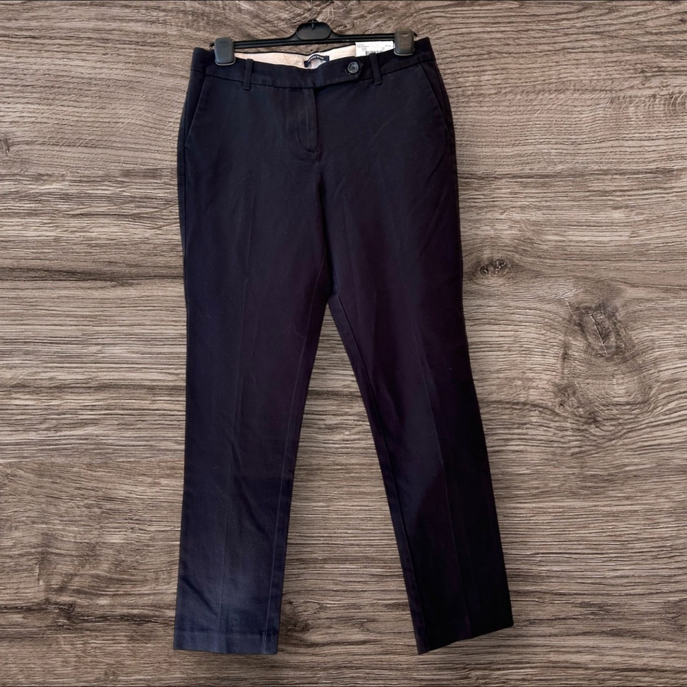 Lands’ End Women’s Black Chino Pants – Size 10, Fit 2 Preppy